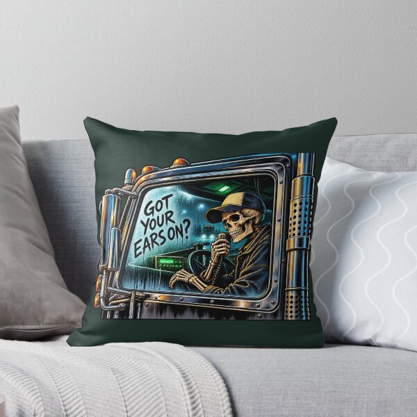 Item preview, Skeleton Trucker Window – Got Your Ears On? designed and sold by NomadForge.