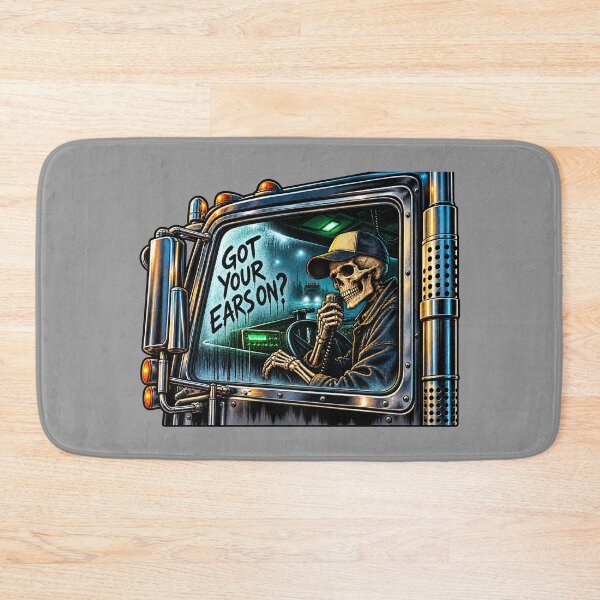 Item preview, Skeleton Trucker Window – Got Your Ears On? designed and sold by NomadForge.