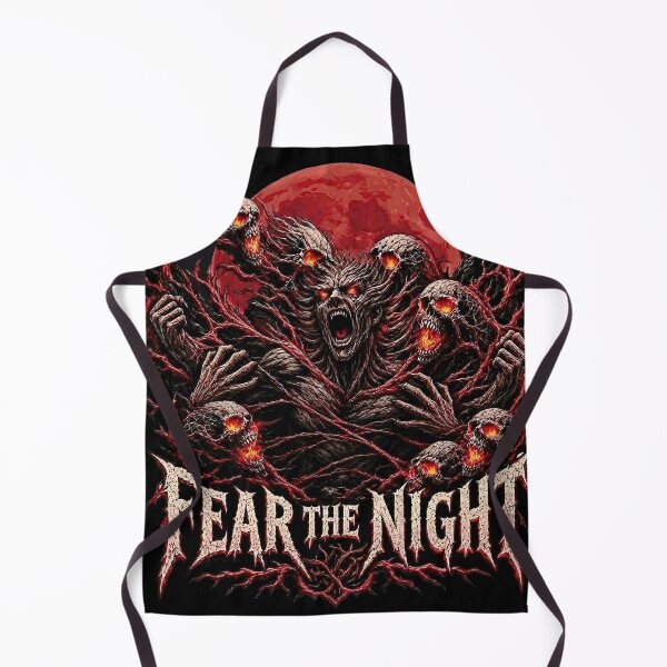 Item preview, Fear the Night – Horror Demon & Blood Moon designed and sold by thirtyonestars.