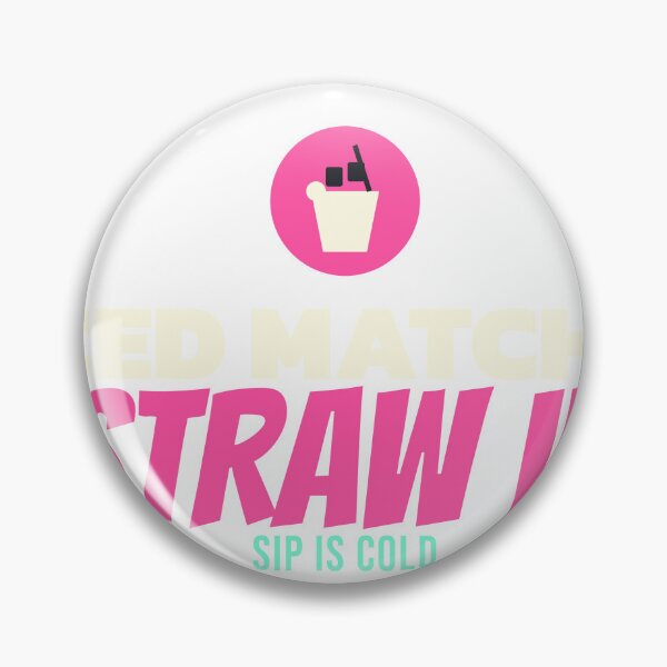 Item preview, Iced Matcha Straw in Matcha Shirt designed and sold by Nice Niche.