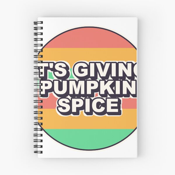 Item preview, Its Giving Pumpkin Spice Retro Meme Sticker designed and sold by Alphakenon.