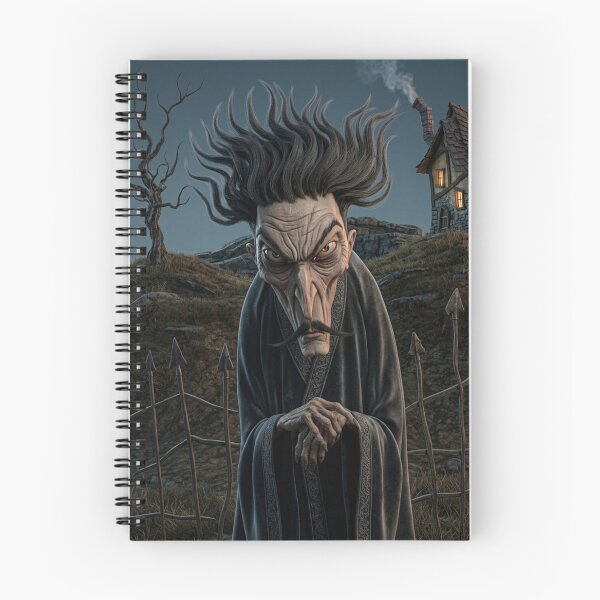 Item preview, Creepy man with a mustache horror halloween art designed and sold by Vintage Designs +.