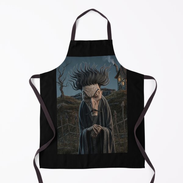 Item preview, Creepy man with a mustache horror halloween art designed and sold by Vintage Designs +.