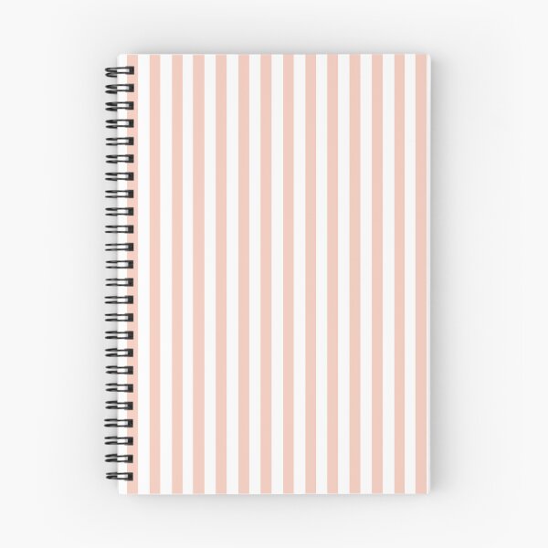 Item preview, Narrow stripes in peach and white designed and sold by RishabhArts1.