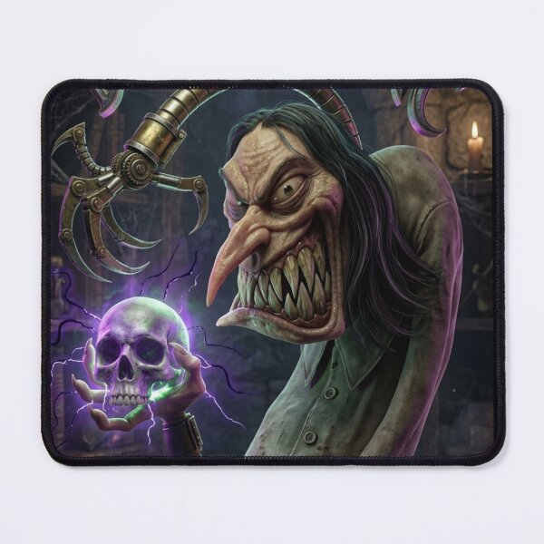 Item preview, Dark Magic evil necromancer horror art designed and sold by Vintage Designs +.