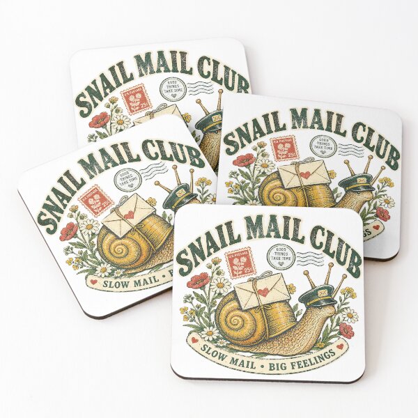 Item preview, Snail Mail Club Vintage Postal Art designed and sold by Mido-artister.