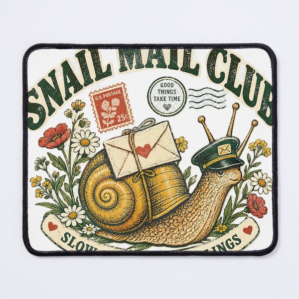 Item preview, Snail Mail Club Vintage Postal Art designed and sold by Mido-artister.