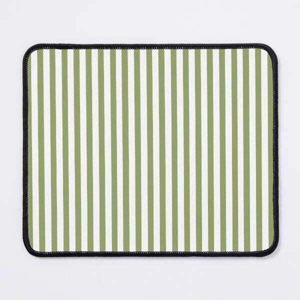 Item preview, Narrow stripes in olive green and white designed and sold by RishabhArts1.