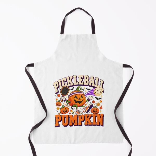Item preview, Pickleball Pumpkin Halloween Player designed and sold by DesignStitchery.