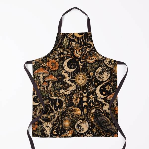 Item preview, Raven Moth Mushroom Gothic Pattern designed and sold by Bawwe.
