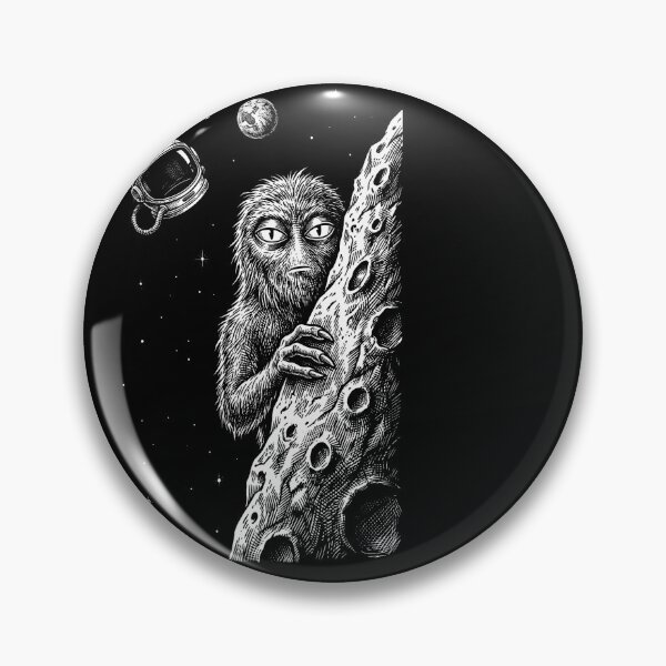 Item preview, Alien Creature Space Moon Extraterrestrial designed and sold by FolkGraphics.