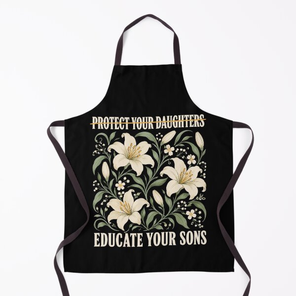 Item preview, Protect Your Daughters Educate Your Sons, Floral Feminist, Women's Rights, Women Empowerment designed and sold by Cchotlan.