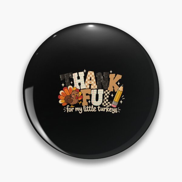 Artikelvorschau, Thankful for My Little Turkeys Thanksgiving Teacher entworfen und verkauft von DesignStitchery.