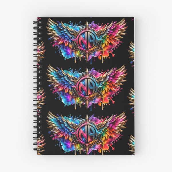 Item preview, NA Water Color Wings of Recovery – Colorful Sobriety & New Beginnings designed and sold by artistwill.
