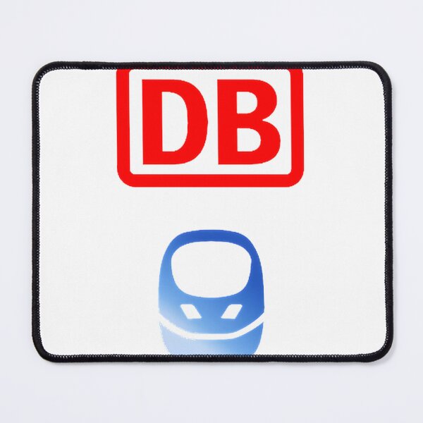 Item preview, Blue and White Passenger Train Illustration Design designed and sold by NurseAxis.