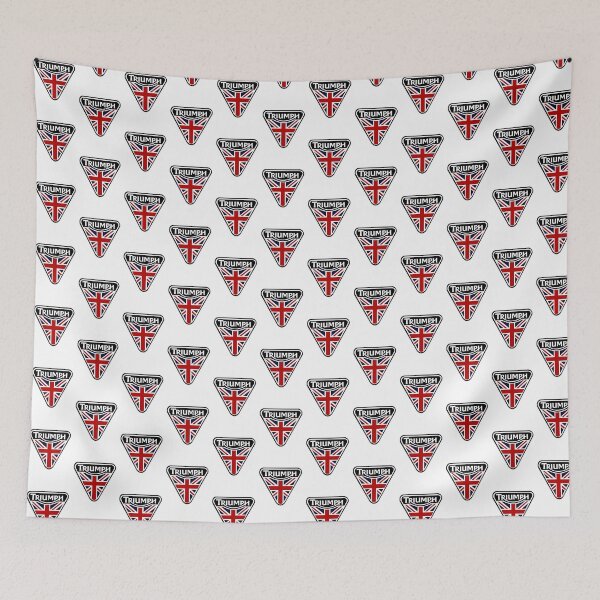 Item preview, Vintage England Flag Inspired Road Design with Rustic British Charm designed and sold by NasserAlsebaay.