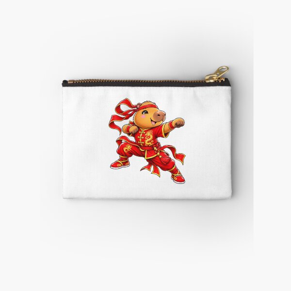 Item preview, Cute Kung Fu Capybara – Chinese Martial Arts Adventure designed and sold by CapybaraTravels.
