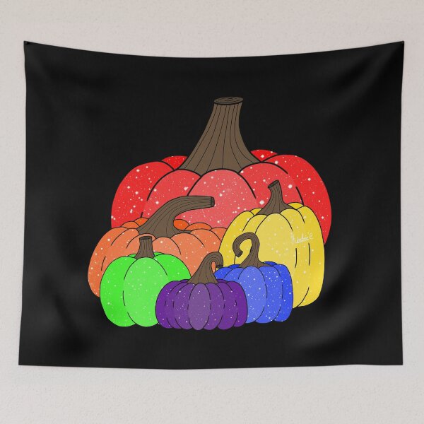 Item preview, Rainbow Pumpkins  designed and sold by Kirbee-Creates.