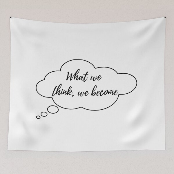 Item preview, What we think, we become  designed and sold by AutomationDataCamp LLC.