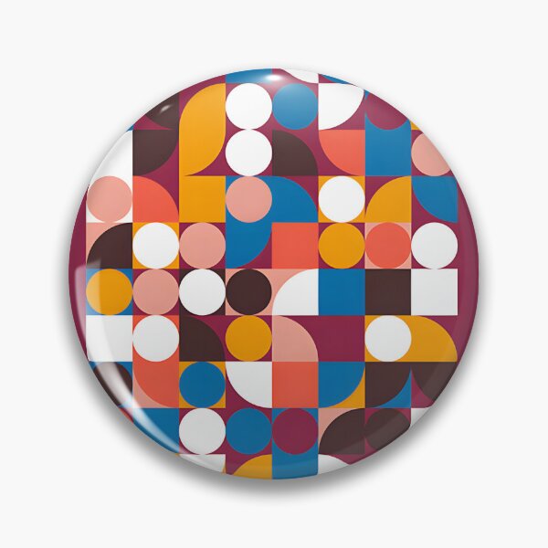 Item preview, Bauhaus Style Abstract Maroon Design with High Definition Detail designed and sold by donsuki.