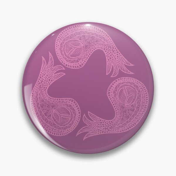 Item preview, Mauve Peace Paisley Trio designed and sold by Digitalmyth's Designs.