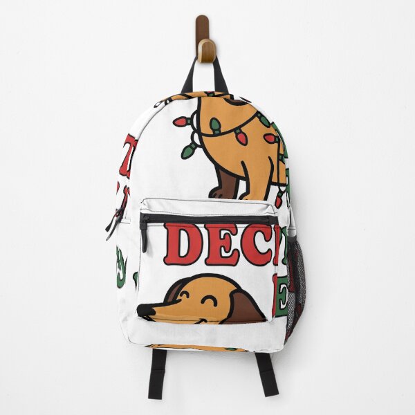 Item preview, Deck The Halls With Wiener Dogs Funny Dachshund Christmas designed and sold by DesignbyKaan.