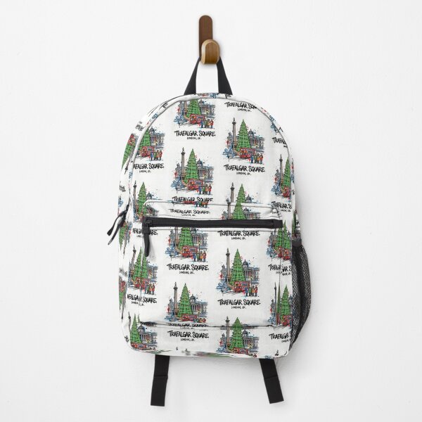 Item preview, Trafalgar Square Christmas Tree London UK Art designed and sold by Merch by Das Design Studio.