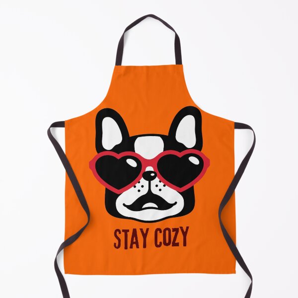 Aperçu de l'œuvre Cute French Bulldog Stay Cozy - Winter Dog Lover Gift créée et vendue par stormk10.