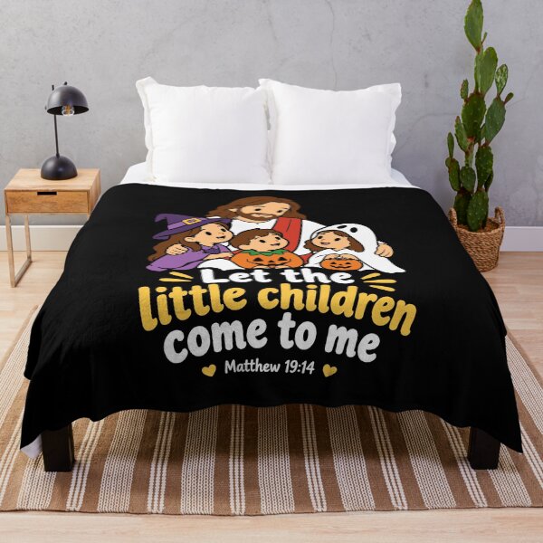 Item preview, Matthew 19:14 Let The Little Children Come To Me designed and sold by plushism.