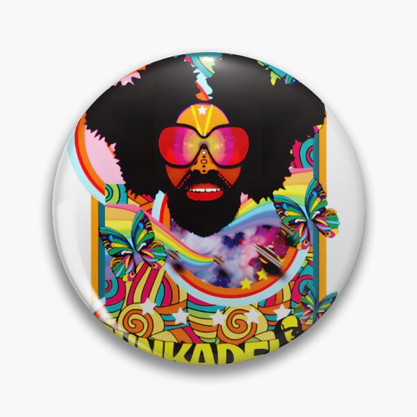 Artikelvorschau, Funkadelic Cosmic Afro Psychedelic Cartoon Art mit lebendigen Farben und Retro-Vibes entworfen und verkauft von cocopajares.
