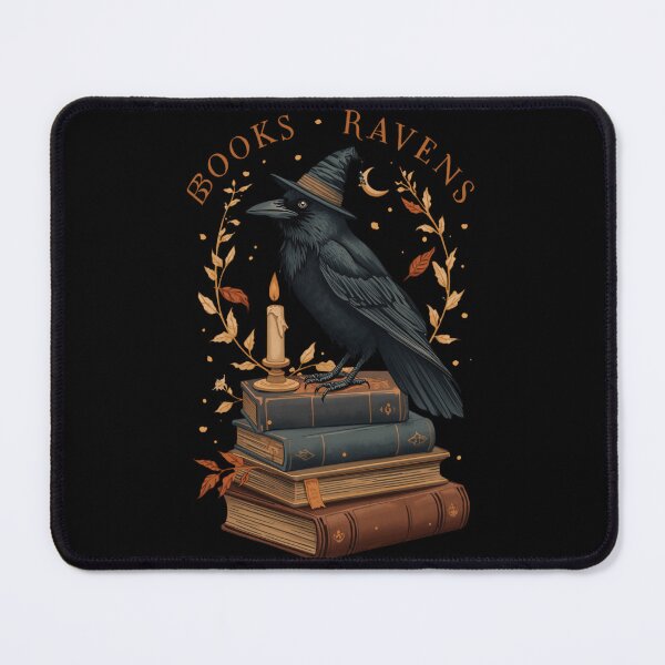 Item preview, Raven Book Lover Halloween designed and sold by ChicTrendz.