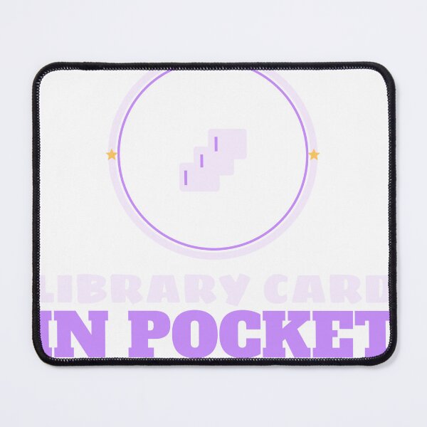Item preview, Library Card in Pocket Book Club Shirt designed and sold by Nice Niche.