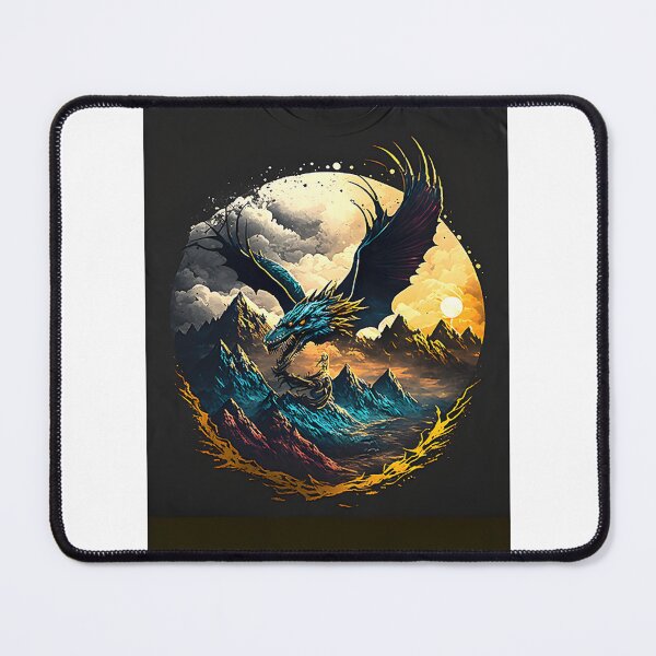 Item preview, Majestic Dragon Artwork Featuring Powerful and Mythical Fantasy Creature Design designed and sold by SivalSin.