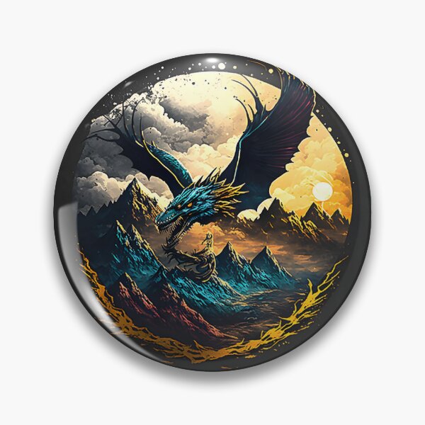 Item preview, Majestic Dragon Artwork Featuring Powerful and Mythical Fantasy Creature Design designed and sold by SivalSin.