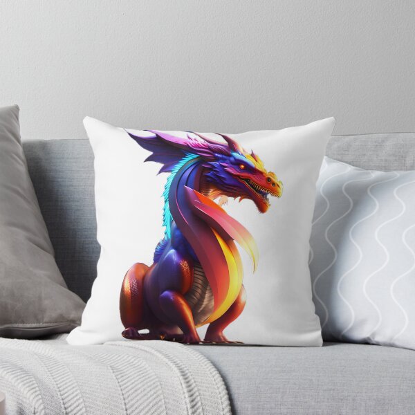 Item preview, Vibrant Colourful Dragon Illustration with Artistic Details designed and sold by SivalSin.