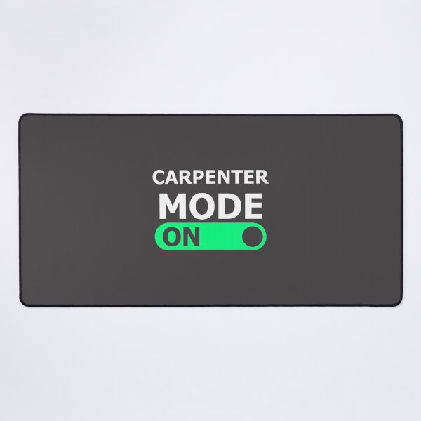 Item preview, Carpenter Mode On Funny Woodworking Enthusiast Design designed and sold by Aboughassane.
