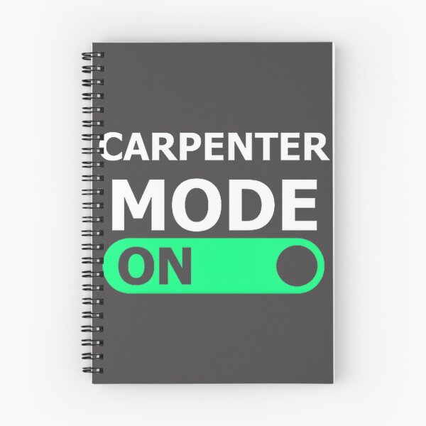 Item preview, Carpenter Mode On Funny Woodworking Enthusiast Design designed and sold by Aboughassane.