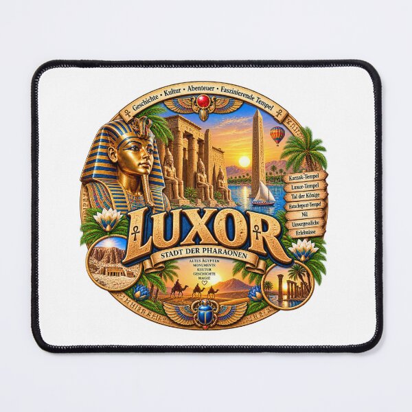 Item preview, Luxor Egypt – Pharaohs' Temples & Valley of the Kings designed and sold by Wandervogel123.