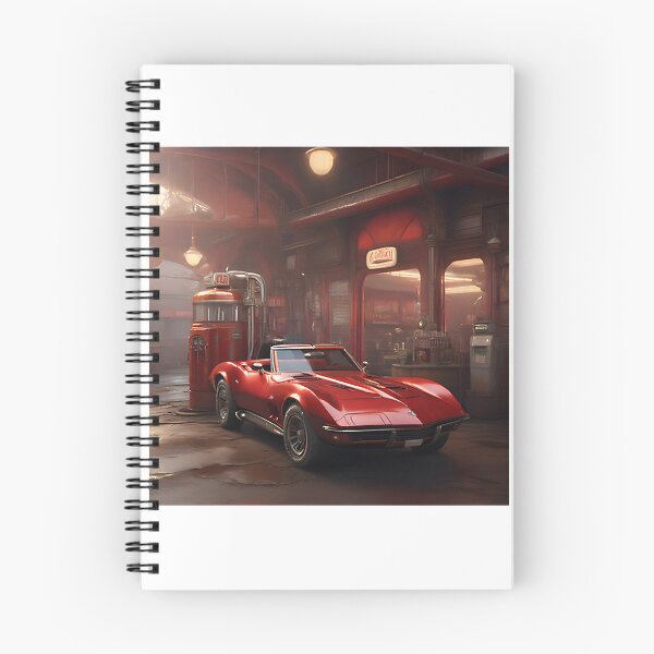 Item preview, Candy Apple Red Chevrolet Corvette Classic Sports Car Design designed and sold by Lord Jackster.