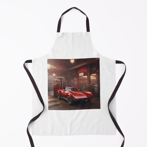 Item preview, Candy Apple Red Chevrolet Corvette Classic Sports Car Design designed and sold by Lord Jackster.