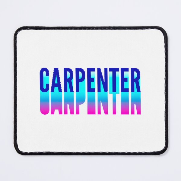 Item preview, Carpenter Silhouette with Long Gradient Shadow Artistic Design designed and sold by Aboughassane.