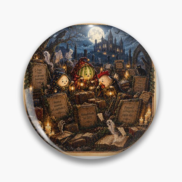 Item preview, The Cemetery of First Drafts designed and sold by Hermandad-dlt.
