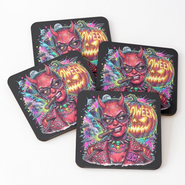 Item preview, Halloween Cyber Horns Demon Glasses Cigar designed and sold by Voodoo Store Paranormal Collections.