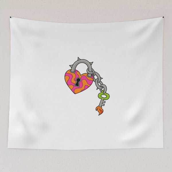 Item preview, Heart Under Lock and Key designed and sold by FewThorns.