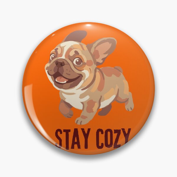 Item preview, Cute French Bulldog Stay Cozy - Winter Dog Lover Gift designed and sold by stormk10.
