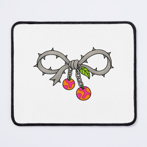 Item preview, Cherries with a Thorny Bow designed and sold by FewThorns.