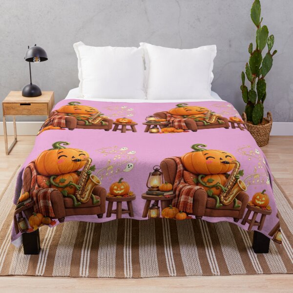 Item preview, Pumpkin Jazz Night – Autumn Halloween Magic designed and sold by NEFERSIGN.
