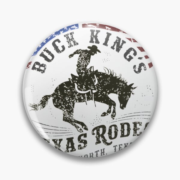 Artikelvorschau, Buck King Texan Rodeo Cowboy Western Rodeo Design entworfen und verkauft von eg0re80.