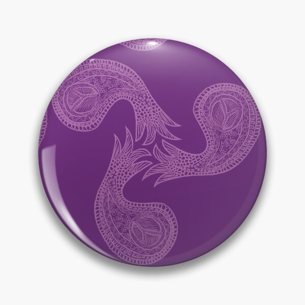 Item preview, Dark Purple Peace Paisley Trio designed and sold by Digitalmyth's Designs.