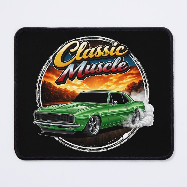 Item preview, 1967 Camaro Classic Muscle – Medium Green designed and sold by T-Bucket-Tees.